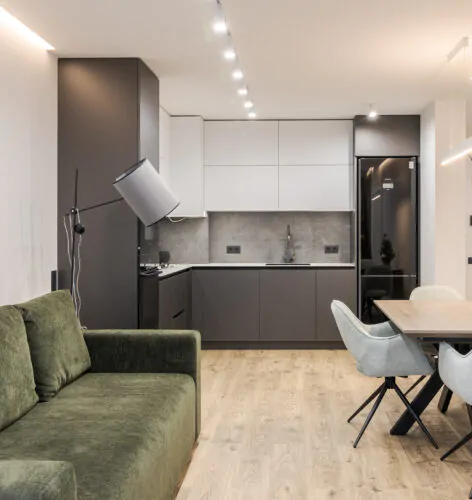 Дизайн інтер’єру та ремонт квартири в ЖК “Грінвіль”