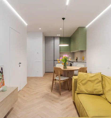 Дизайн інтер’єру та ремонт квартири в ЖК “Шоколад”